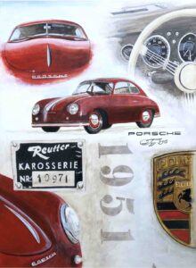 Pavilion Art - 1951 Porsche 356