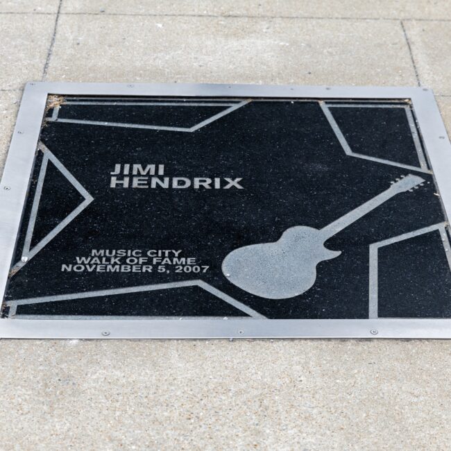 Jimi Hendrix - Walk of Fame Nashville