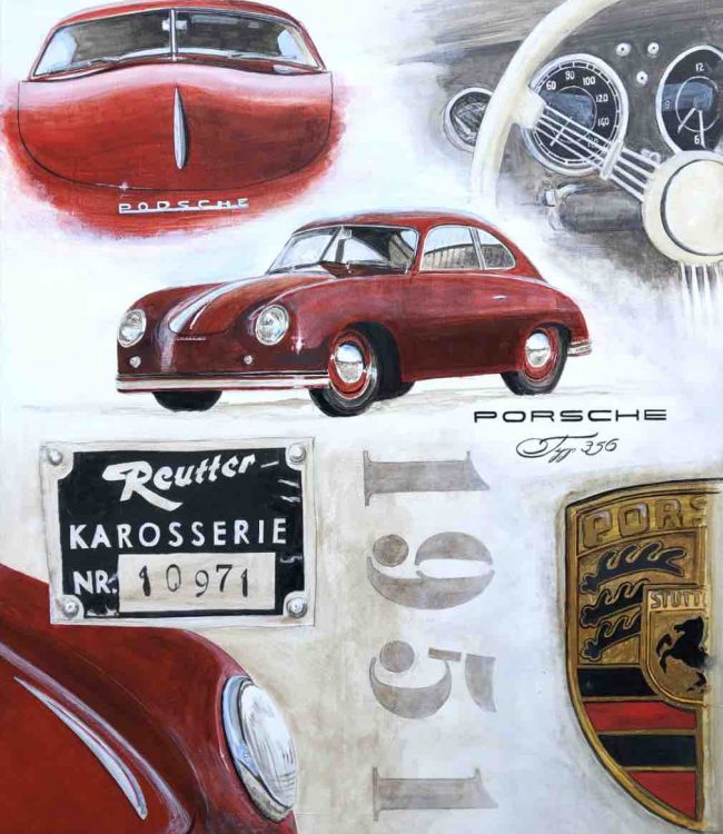 Pavilion Art - 1951 Porsche 356